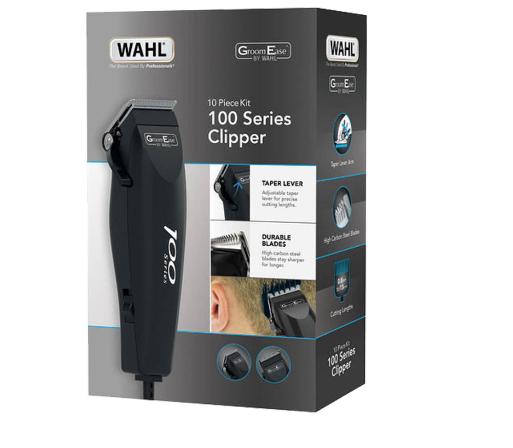 Brand New Wahl 100 Series Hair Trimmer Complete Clipper Set Vinneltech