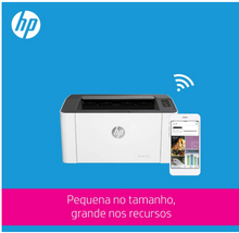 Load image into Gallery viewer, HP Laser 107w Black &amp; White Wireless Printer
