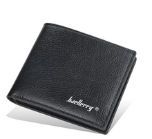 Load image into Gallery viewer, BAELLERRY LEISURE STYLE SLIM MENS WALLET COIN POCKET VERTICAL BROWN LEATHER GENTS’ WALLET
