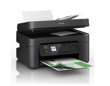 Load image into Gallery viewer, Epson WorkForce WF 2840DWF Colour Inkjet All In One Printer with Compatible  Ink inside free delivery
