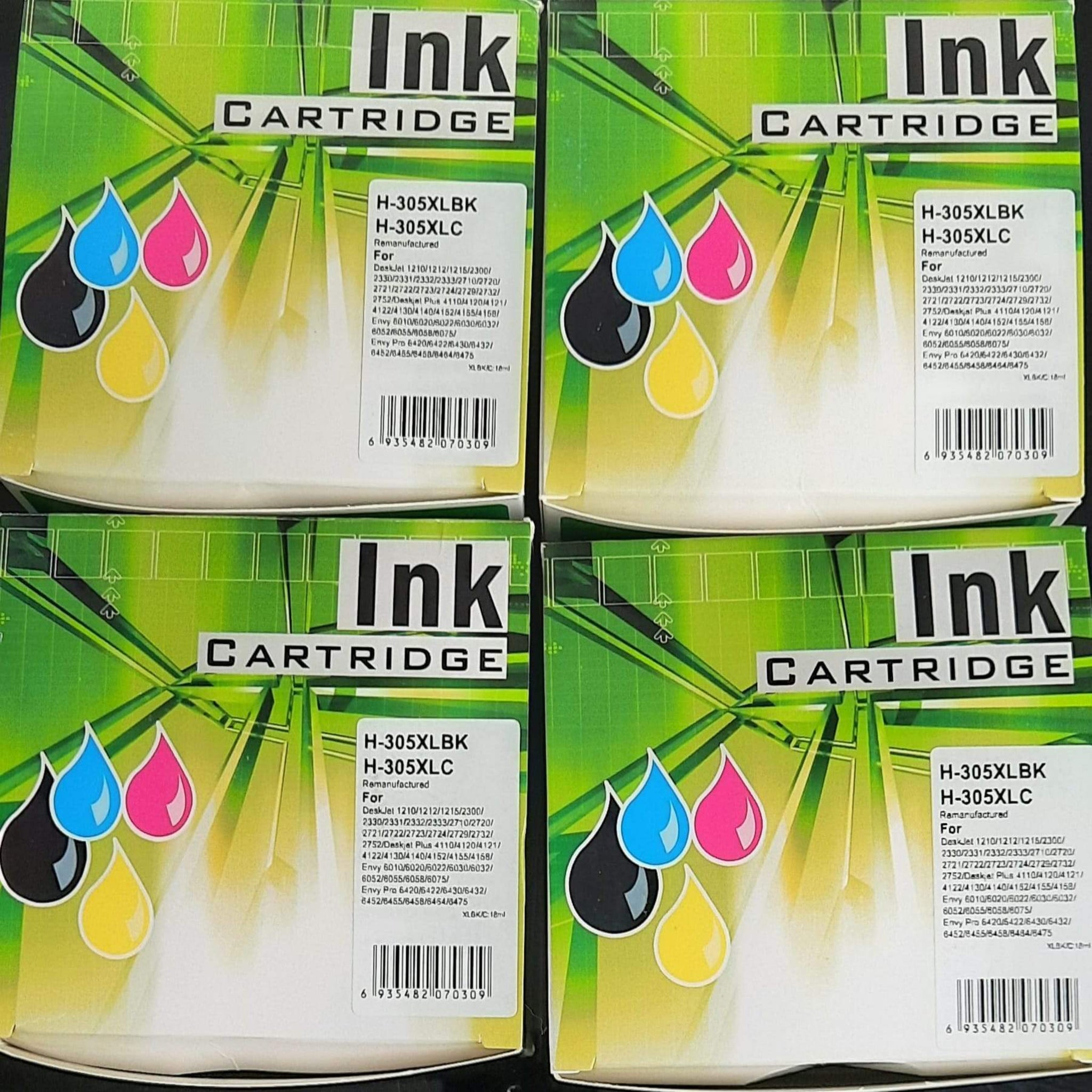 for HP 305 305XL Ink Cartridges for HP 305 Deskjet 2710 2720 DeskJet Plus  4110 4120 4130 Envy 6010 6020 for hp 305 ink
